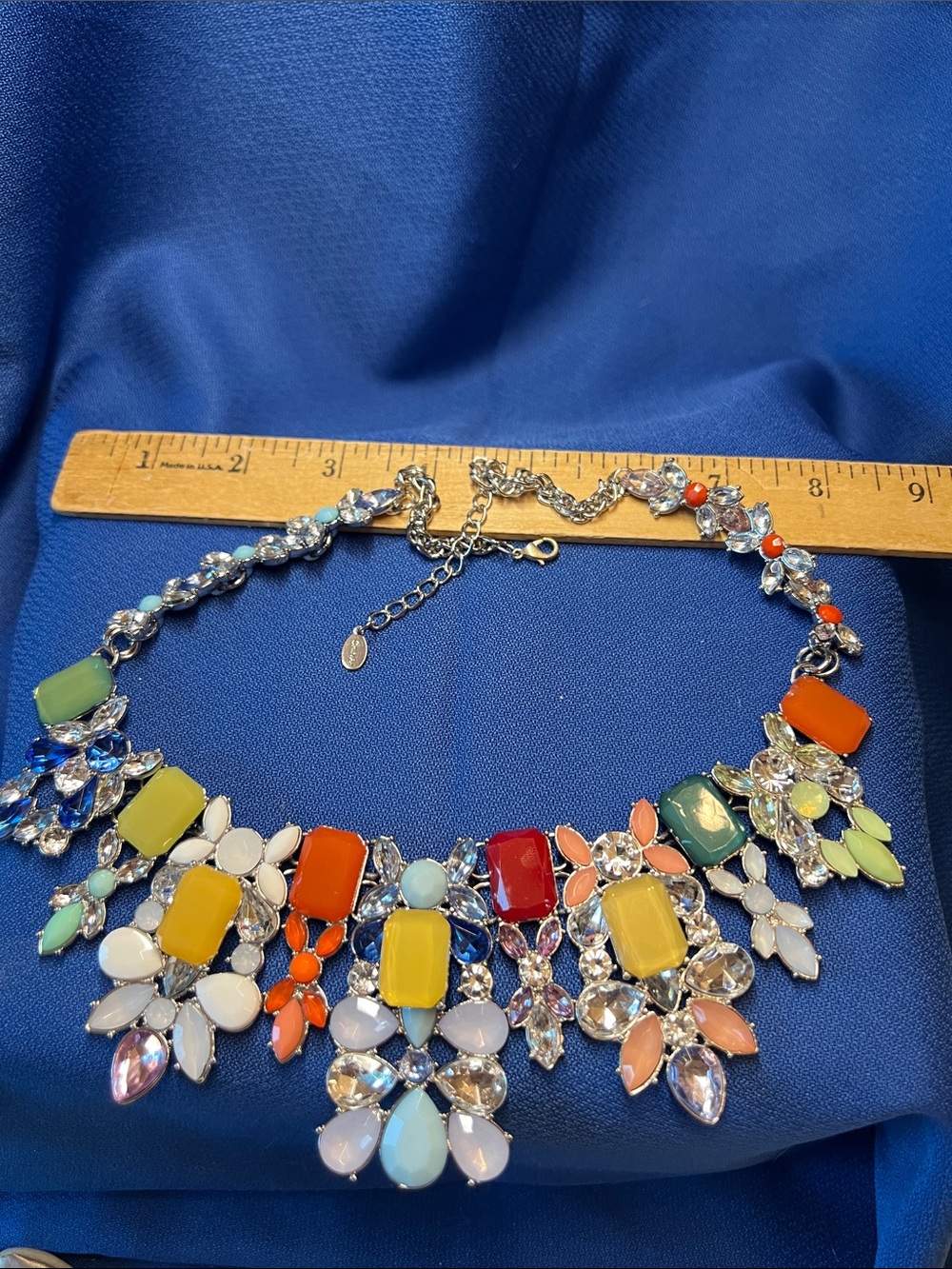 Zara stone necklase